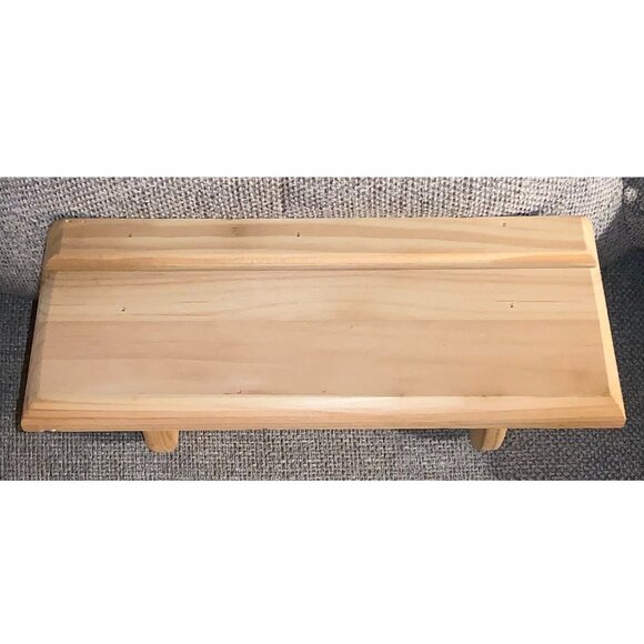 Wooden Shelf Wall Hanging (12" long) - Picture 4 of 6